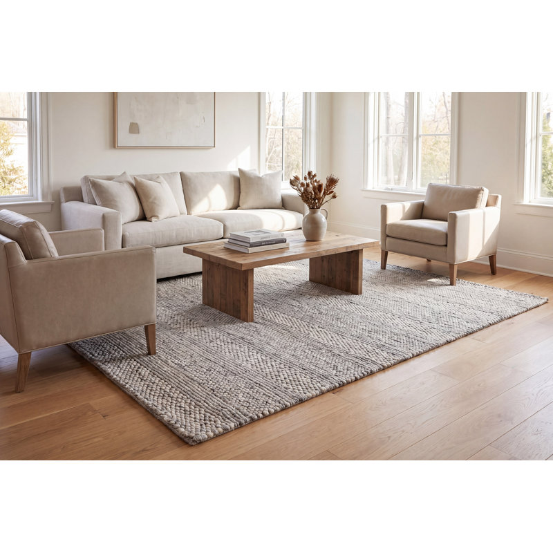Performance Striped Indoor Rug, Rectangle 3'6" x 5'6"