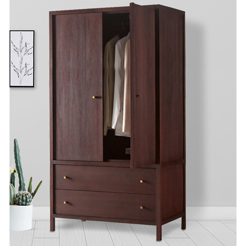 Garde-robe de luxe en pin écossais de luxe américain