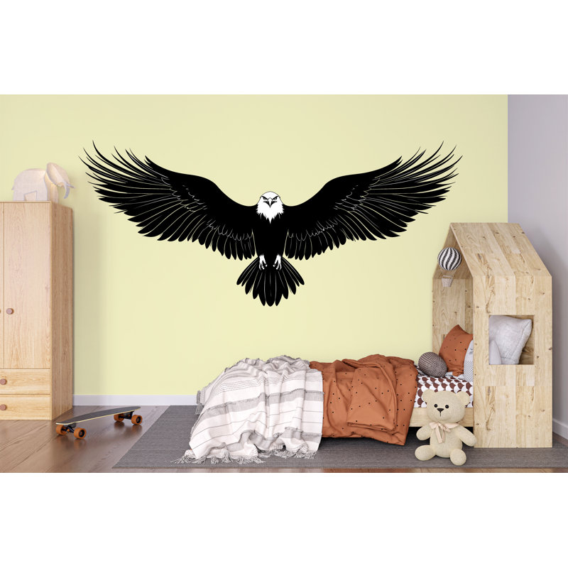 Décoration murale aigle volant, chambre d'enfant, décoration pour chambre d'enfant, 339Mv, H 80 po x l 42 po