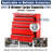 5-Drawer Rolling Tool Chest Cabinet, Lockable Steel Toolbox with Smooth Casters and Drawer Liners, Heavy-Duty Storage Organizer