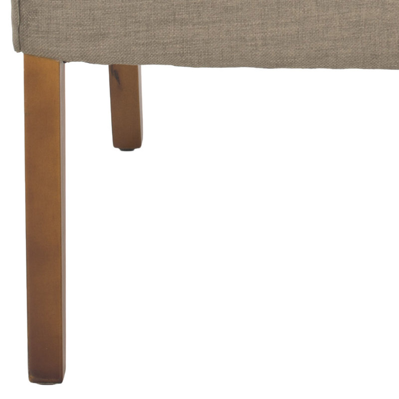 Fauteuil à oreilles capitonné l 32,7 po, Olive