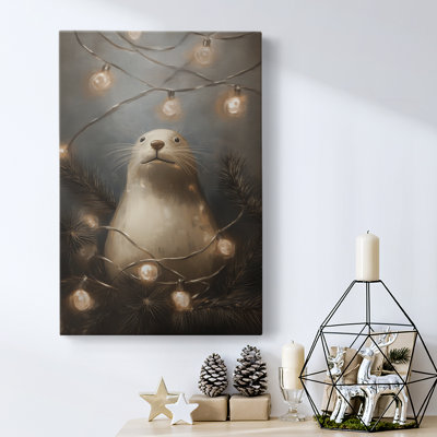 Art des Fêtes de Noël - Toile tendue avec châssis - Série 2-CXLVII