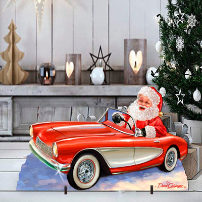 OD Wood Christmas Decoration