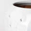 Vase de table en céramique blanche-763810043