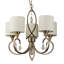 Sangerfield 5 - Light Shaded Chandelier