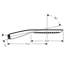 Puravida 1Jet Multi Function Handheld Shower Head-6003101