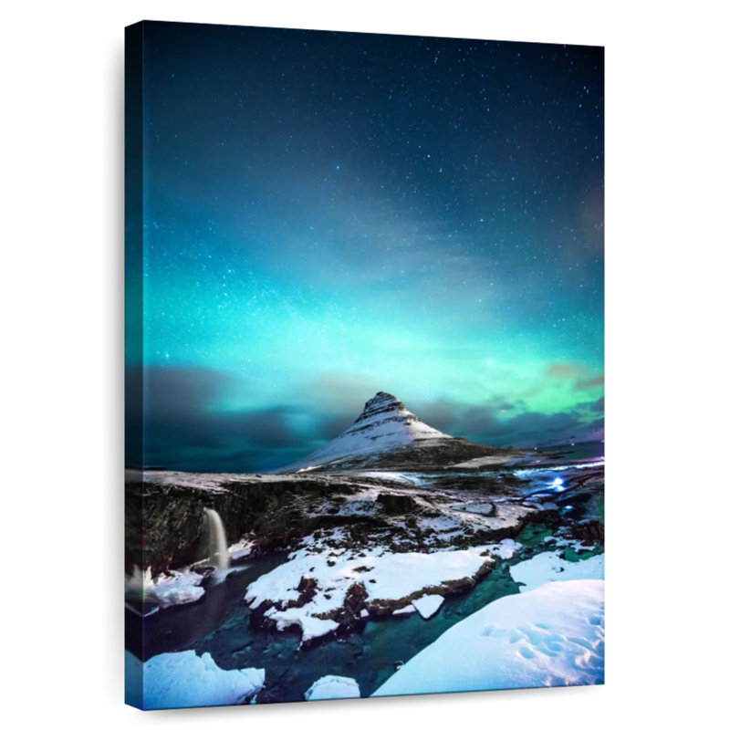 Alvord Icelandic Aurora Borealis, 36" H x 24" W