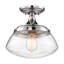 Plafonnier semi-encastré 1 lumière 10,38 po Ochoa-1786140475