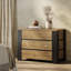 Ensemble de table de chevet 35 tiroirs 35,5 po