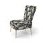 Chaise d'appoint rembourrée Industrial