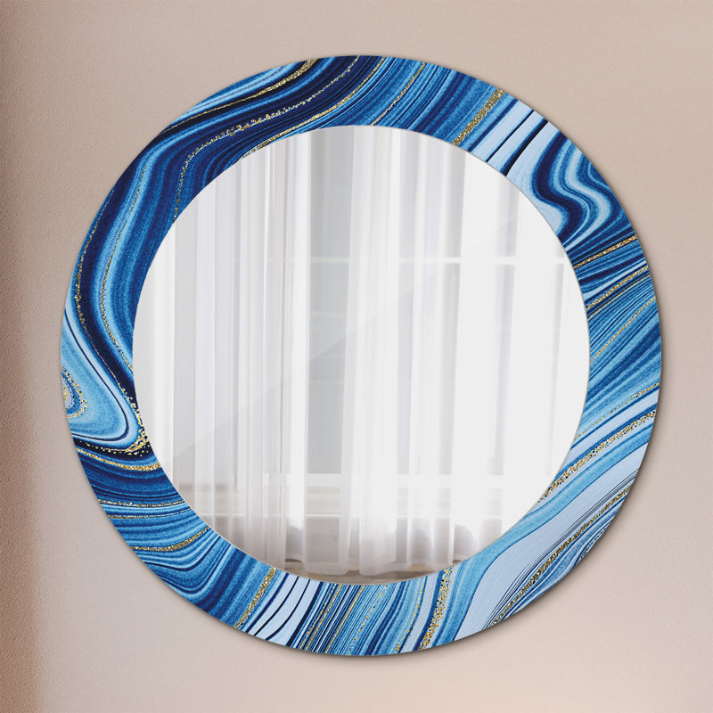Huldar Glass Flat Wall Mirror