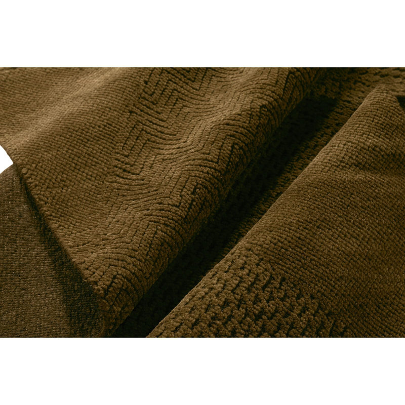 New Textures Collection Handmade Wool Area Rug, Rectangle 10' x 14'