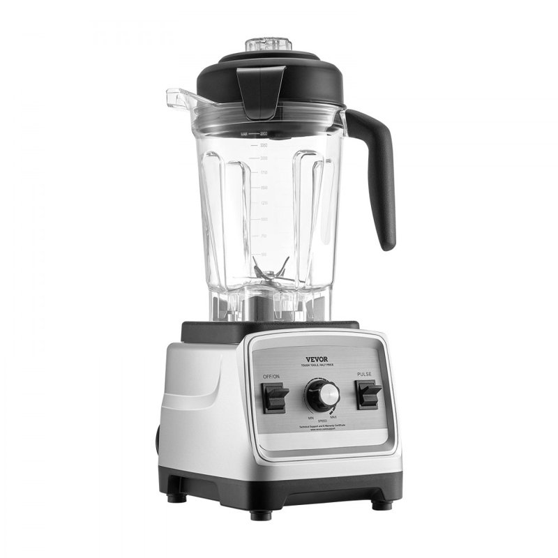 Mélangeur à smoothies, 2,5 L (85 oz), 1400 W, mélangeur professionnel avec moteur puissant, mélangeur multifonctionnel pour smoothies, laits frappés et jus, compatible avec la cuisine.