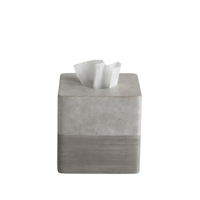City Line Tissue Box Cover