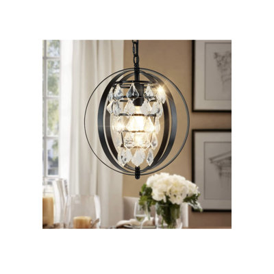 Luminaire suspendu sphère 1 lumière Ellzy
