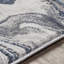 Tapis abstrait en denim / gris Bridgeton-1351256075