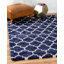 Tapis bleu marine / ivoire Scottsville-1585129839