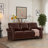 PU Leather Living Room Sofa with Storage，Nails Headtrim Decor-2143221522-2143221525
