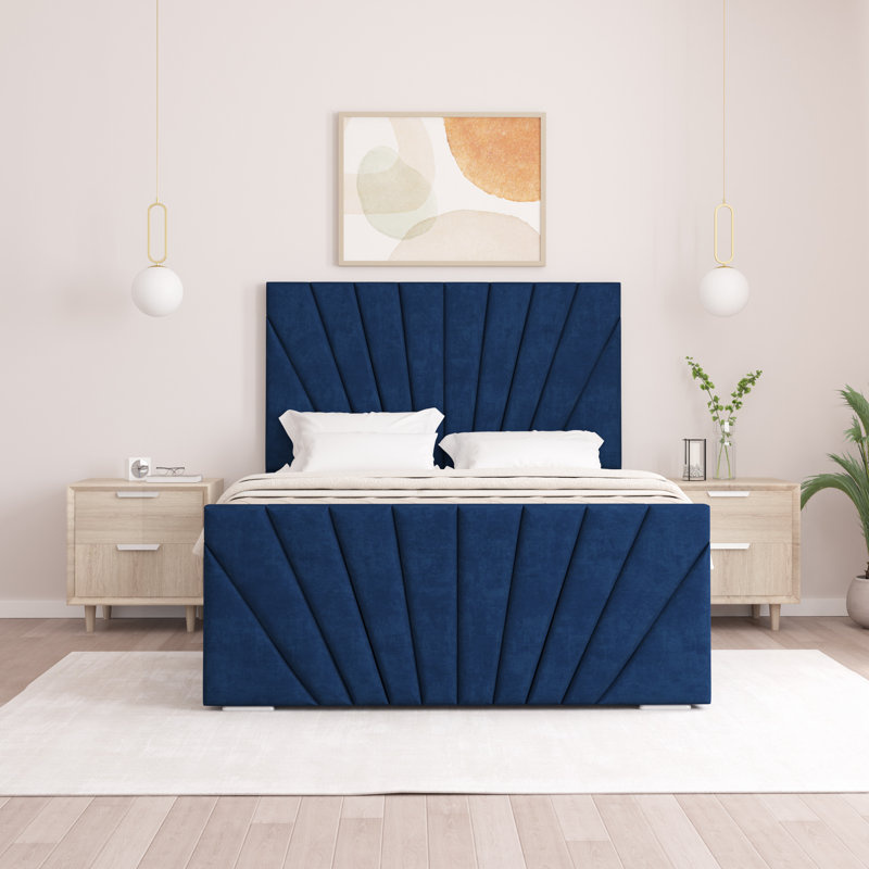 Aayanah Upholstered Bed, Parliament, Single (3')