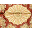 Hand Knotted Wool Area Rug in Wine