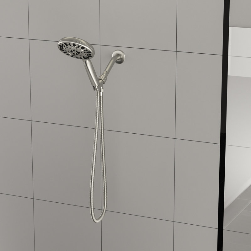 Pomme de douche 4,7 po, Nickel brossé