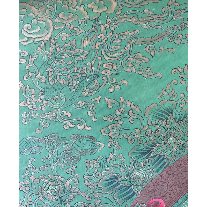 Chengrezig Thangka (Thangka sans brocart)