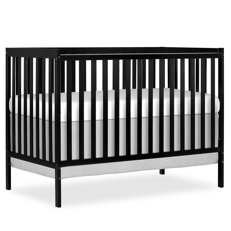 Synergy Convertible Crib, Black