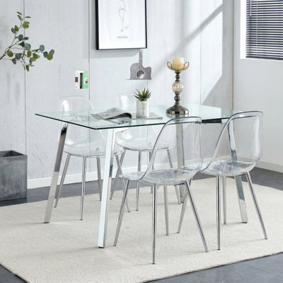 Vesta Modern Dining Table Set