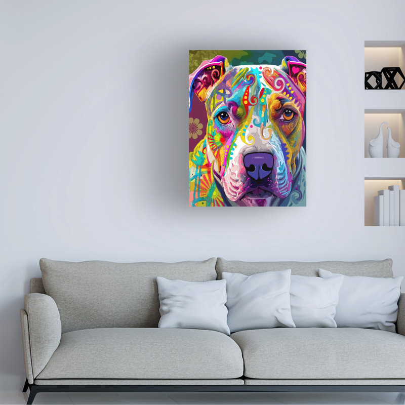 Art sur toile «Bachel Dean Dean» par Russo, H 47 po x l 35 po