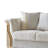 Dunleavy Loveseat Cream