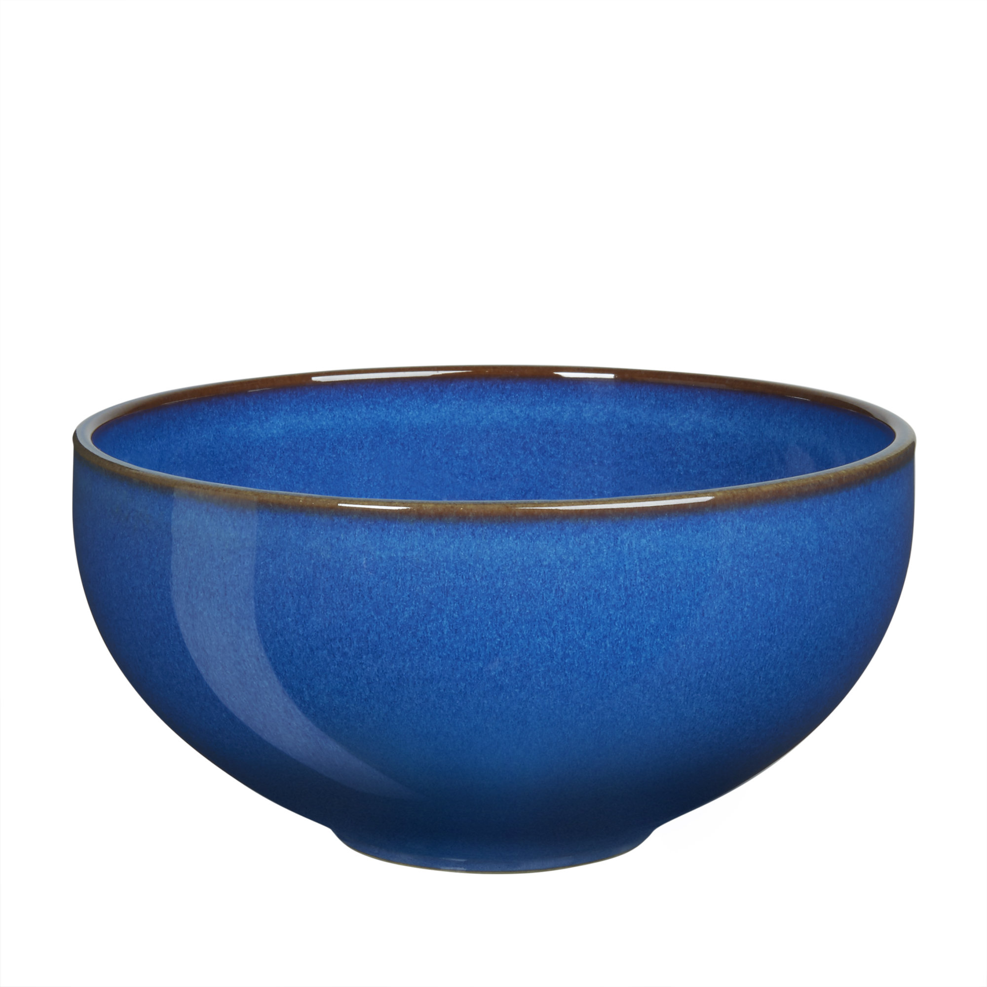 Large Ceramic Noodle Bowl With Lid - 27 Oz Ramen, Pho, Soup Bowl | Microwave, Oven, Dishwasher Safe (Blue)