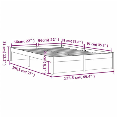 Maresca Solid Wood Bed