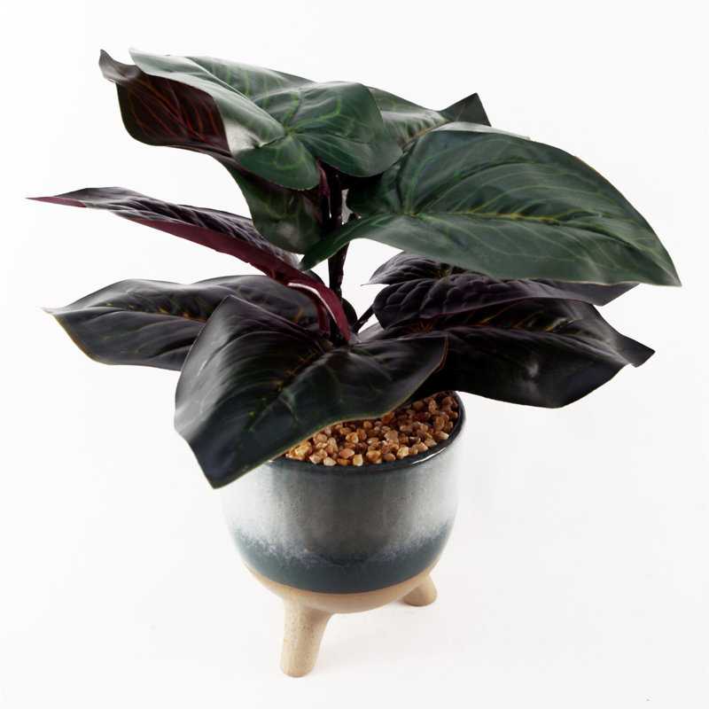 35cm Faux Plant in Ceramic Pot