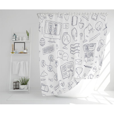 Creedmoor Polyester Shower Curtain Set