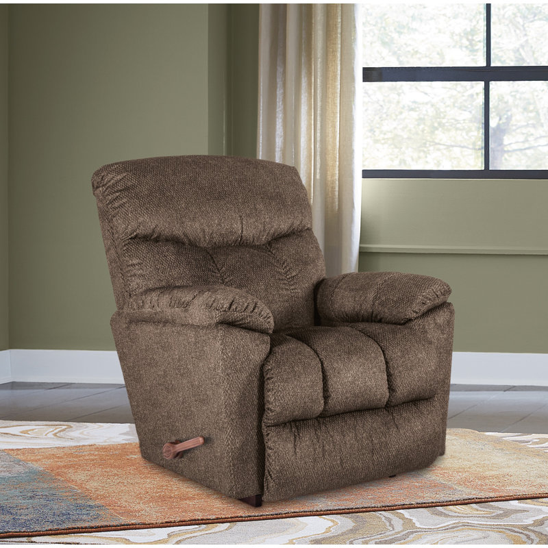 Fauteuil inclinable manuel à bascule Morrison, Microfibre performance Cappuccino Seamount, Manuel