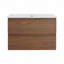 Ensemble de meuble-lavabo mural 30 po avec lavabo en céramique, 2 tiroirs à fermeture en douceur, ensemble Kd-641091626-641091798