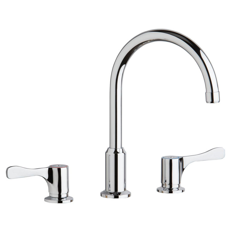 Double Handle Kitchen Faucet With Accessories