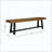 Outdoor Bench Set Of 2 For Patio Garden Outdoor Seating And Decoration