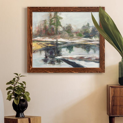 «Quiet Reflection», reproduction sur toile encadrée