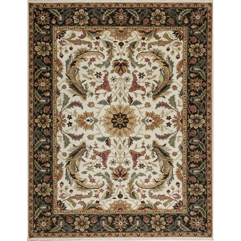 Mahal Hand Knotted Area Rug, Rectangle 12' x 15'