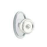 Privacy Waverly Knob with Oval Rose