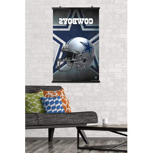 Dallas Cowboys 24 Wrought Iron Wall Art