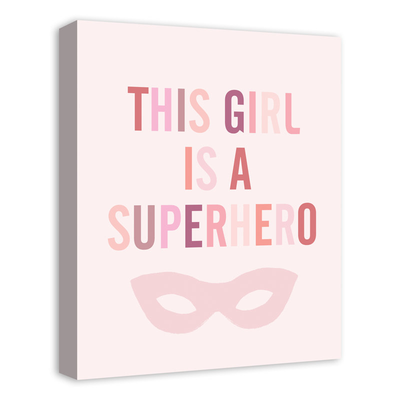 Cette fille est une toile superhero art Laboy
