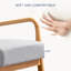 Chaise avec accoudoirs de lecture rembourrée Comfy-556028728