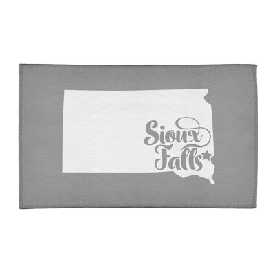 Tapis en poly-chenille south sioux chute south