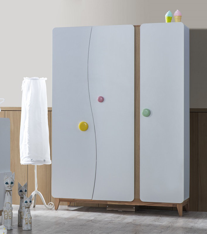 Romel 54.33'' Wide Kids Armoire