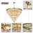 Makinlee Dimmable Crystal Tiered Chandelier-958870690-958870691-965955084