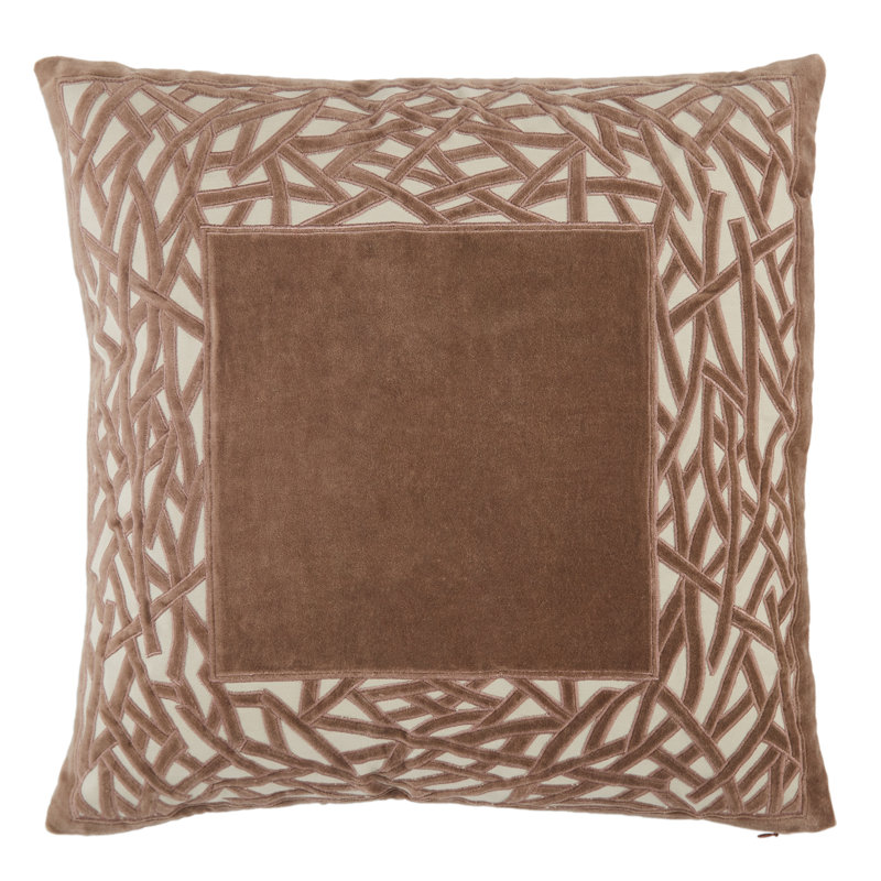 Mezza Geometric Cotton Throw Pillow, Pillow Cover Only - No Insert
