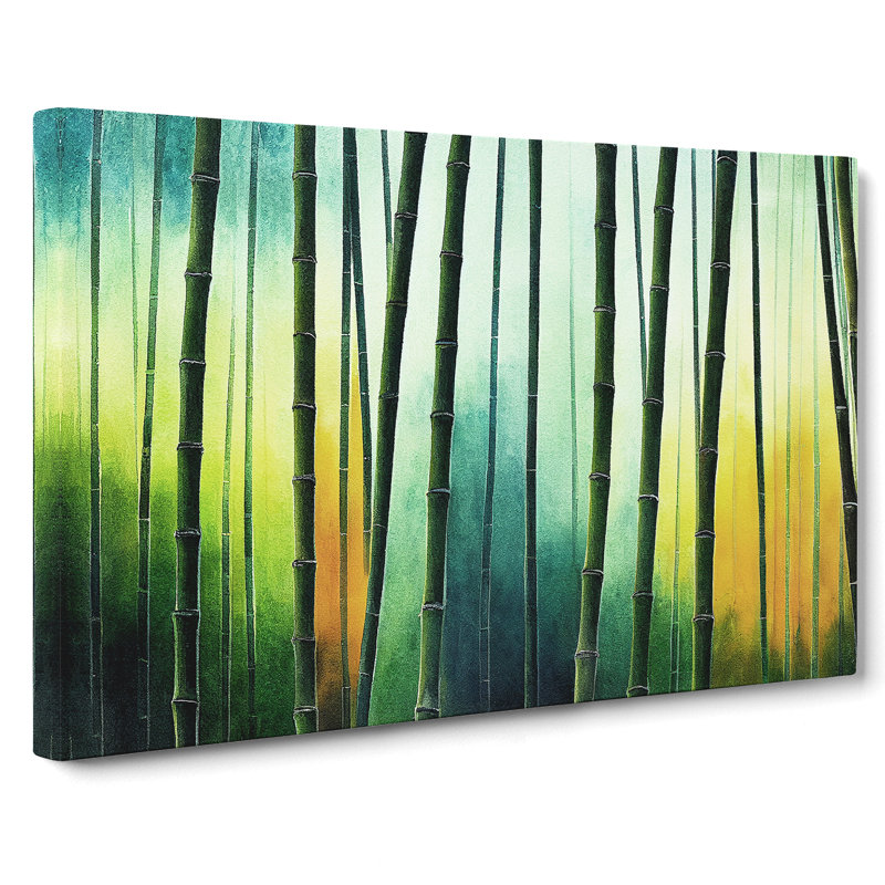 Bamboo Forest Vol.1 - Wrapped Canvas Print, 35cm H x 50cm W x 3cm D