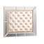 Élégant lit contemporain blanc perle-1514980682